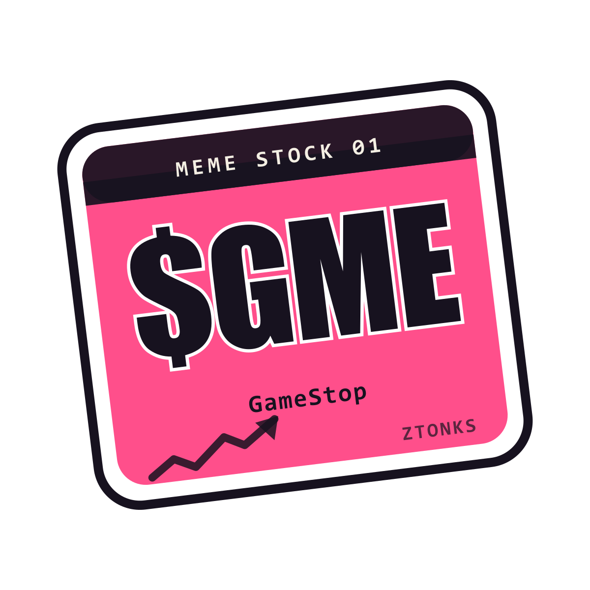$GME sticker