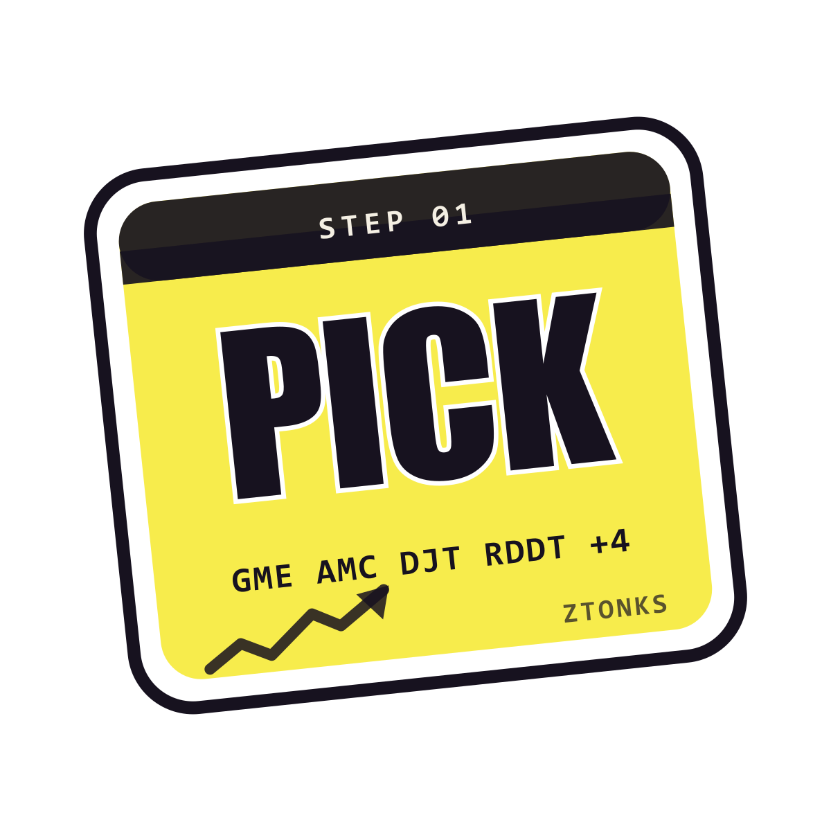 Step 01: pick a meme stock