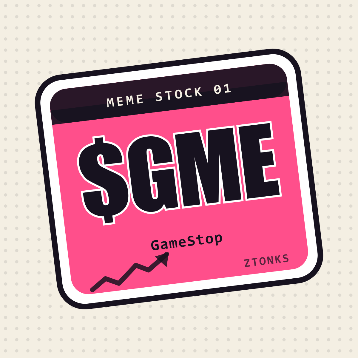 $GME sticker